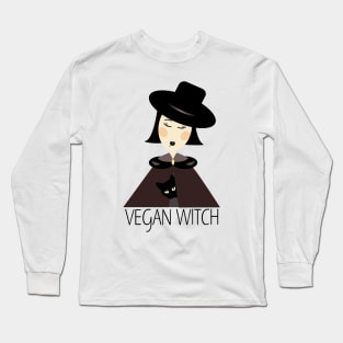 vegan witch Long Sleeve T-Shirt